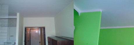 Malování pokoje-zelená1